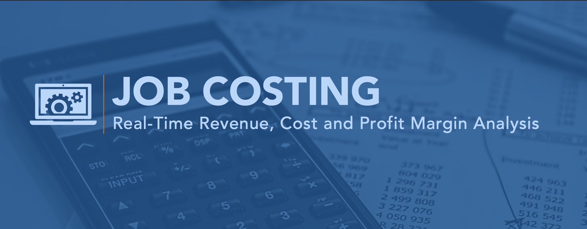 Job Costing Data Sheet