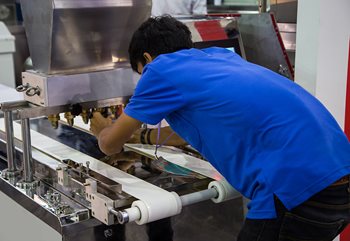 worker doing quality control 