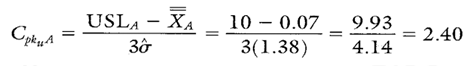 xbar and s chart calculation