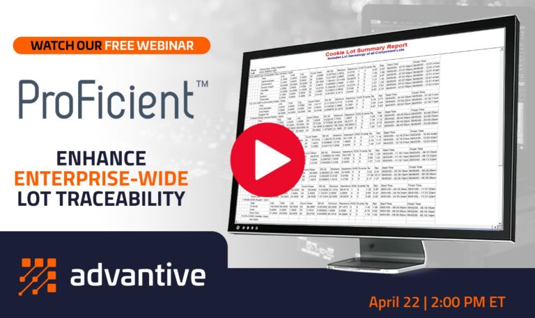 โโโโโEnhance Enterprise-Wide Lot Traceability with Proficient and EIS