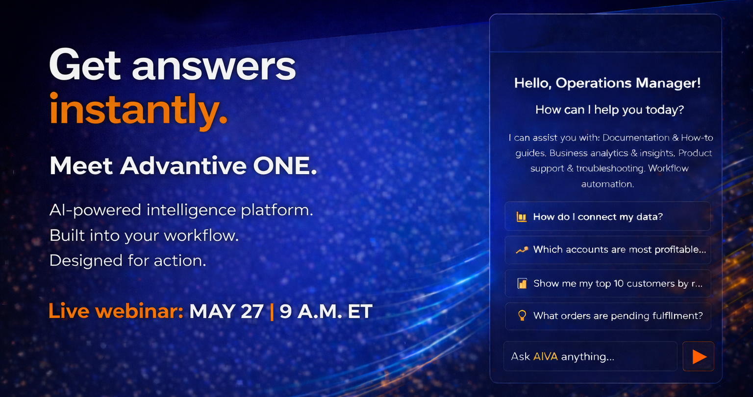 From Data to Direction: Why Advantive ONE Signals a New Era of Industrial AI