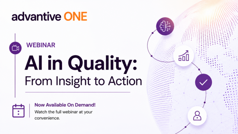 AI in Quality: From Insight to Action
